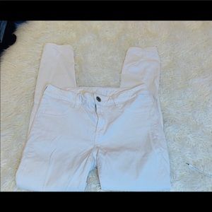 American Eagle High-mid waisted white jeggings